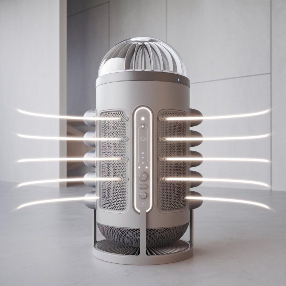 Smarter Luftreiniger „AirSense Pure+ AI“